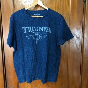 Triumph Men’s T Shirt XL Vintage Washed